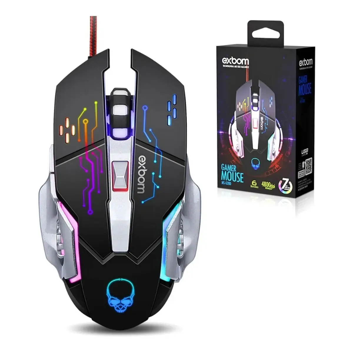 Mouse gamer exbom
