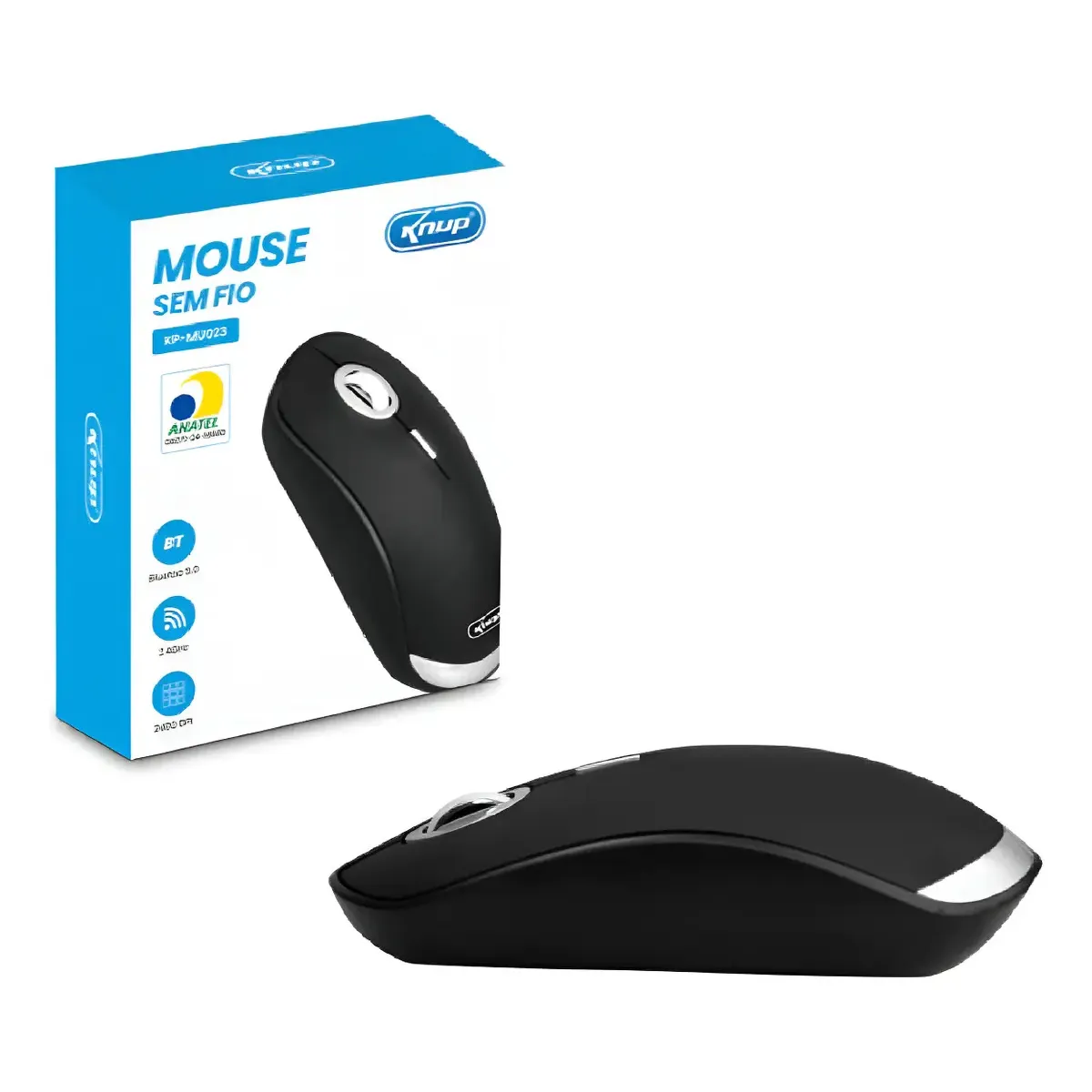 Mouse sem fio Knup 
